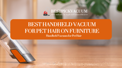 Photo of Elite Living: Unveiling the 4 Best Handheld Vacuum for Pet Hair on Furniture – High-Quality Solutions for Discerning Tastes